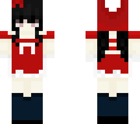 mean girls inspired coquette girl xmas christmas skin holidays cute red black hair