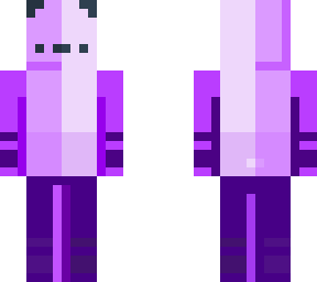purple polar bear