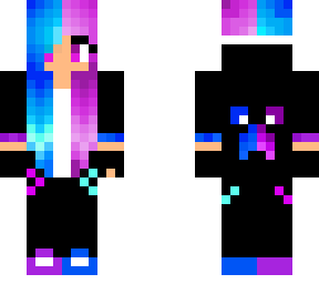 split dye gamer girl