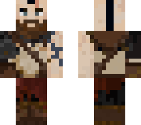 viking warrior w/ mohawk