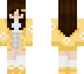 yellow daisy cardigan