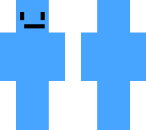 blu minecraft skin