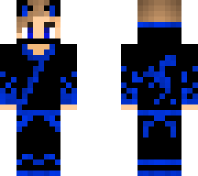 blue ninja cat boy