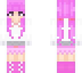 cute pink girl