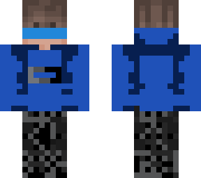 masked blue