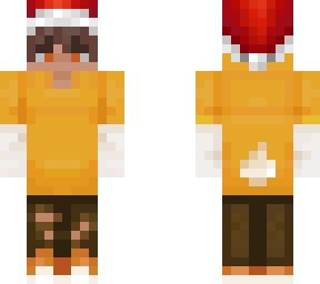 orange christmas bunny