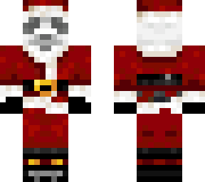 panda santa claus