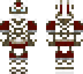 snow elf - steve - heavy armor with fullplate crown helmet
