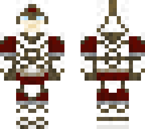 snow elf - steve - heavy armor with hooded helmet