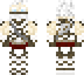 snow elf - steve - light archer with mask