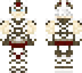 snow elf - steve - light armor with crown