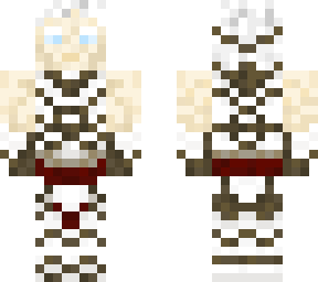 snow elf - steve - light armor with hood down