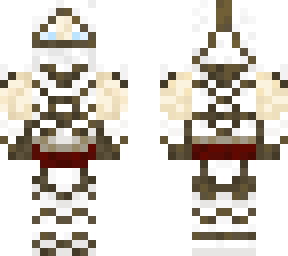 snow elf - steve - medium armor with masked hood