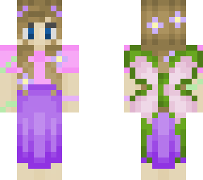 my flower fairy girl <3 (changed eye color)