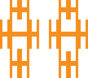 orange glitch