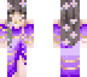 pretty purple girl