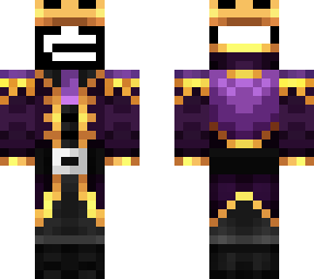 purple king paper bag