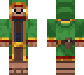 wandering trader (green, bear)