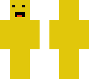 weird yellow man