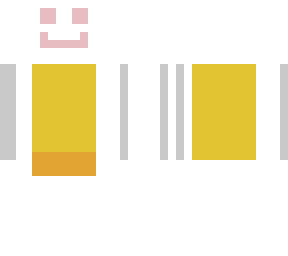 white & orange skin (template)