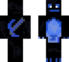 blue black