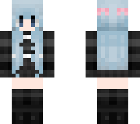 blue hair