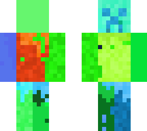 creeper rainbow