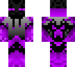 enderman with purple essence.