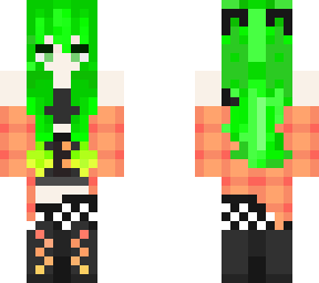 green girl