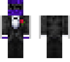 purple suit