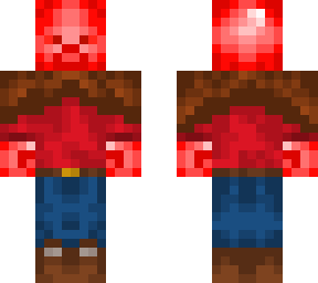 red steve clothed #2