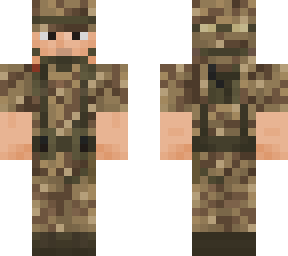 (edited not mine) u.s. marine corps - dbdu camo w/ rolled sleeves | gulf war