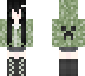 chibi creeper grrl