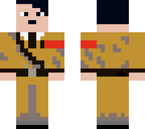 dressed skin guy