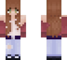 girlie with ram horns
