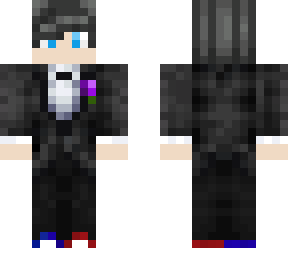 jay in formal attire