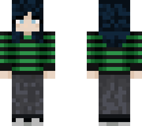 persona skin (light green striped shirt)