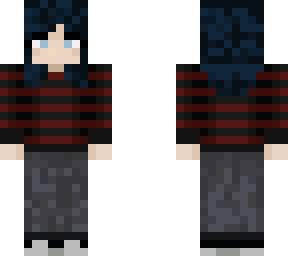 persona skin (red striped shirt)