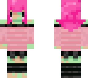 pink zombie girls