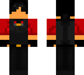 red shirt, black vest skin (updated)