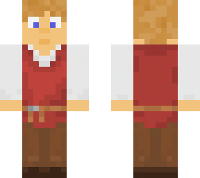 young medieval farmer