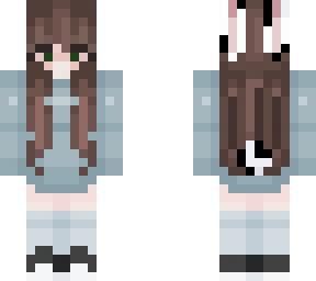 blueish mc skin <3