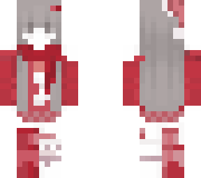 cute red christmas girl sweater.