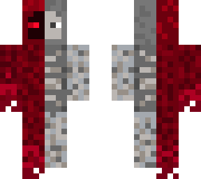 half demon half skeliton