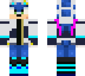 neon suit sonic (classic)