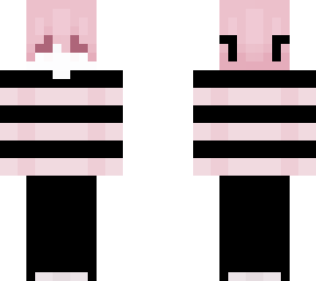 pink and black boy