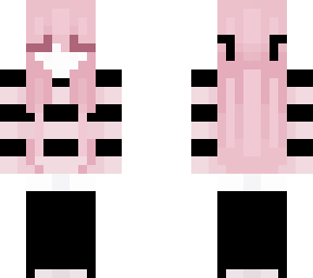 pink and black girl