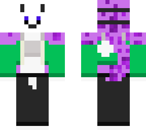 porple snep - outfit + mask