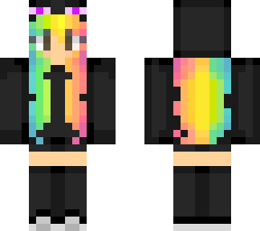 rainbow ender girl
