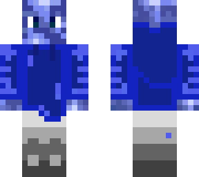 amethyst person - blue